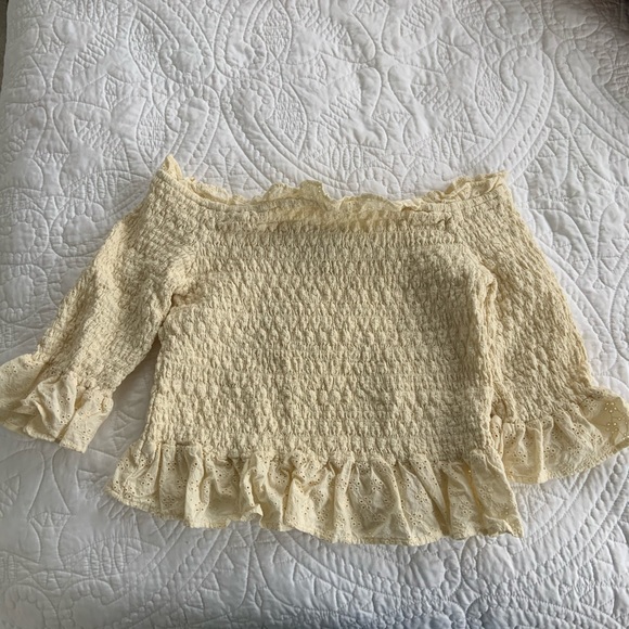 Off shoulder crop top - Picture 1 of 3